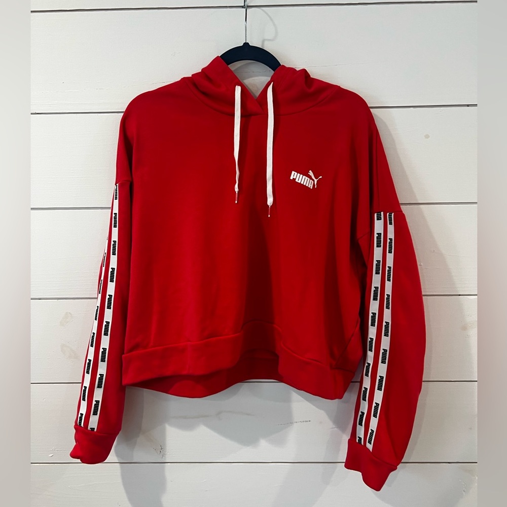 Puma cropped hoodie